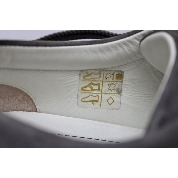 MAX MARA Cashmere & Suede Gray Sneakers Shoes, Size 40 10 - Picture 14 of 16